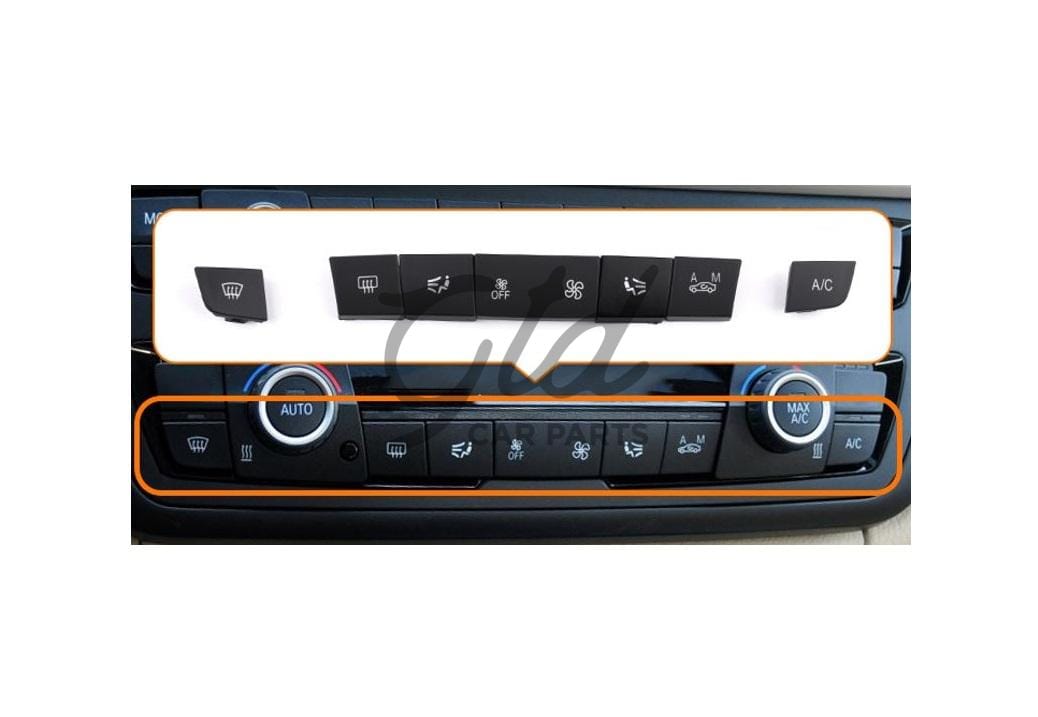 Foto do produto Pack 7 Botões Módulo AC BMW Série 1 2 3 4 F20 F30 F33