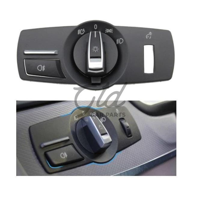 Foto do produto Moldura 3 Peças Comutador Luzes BMW Série 5/6/7 F10 F11 F01 F06