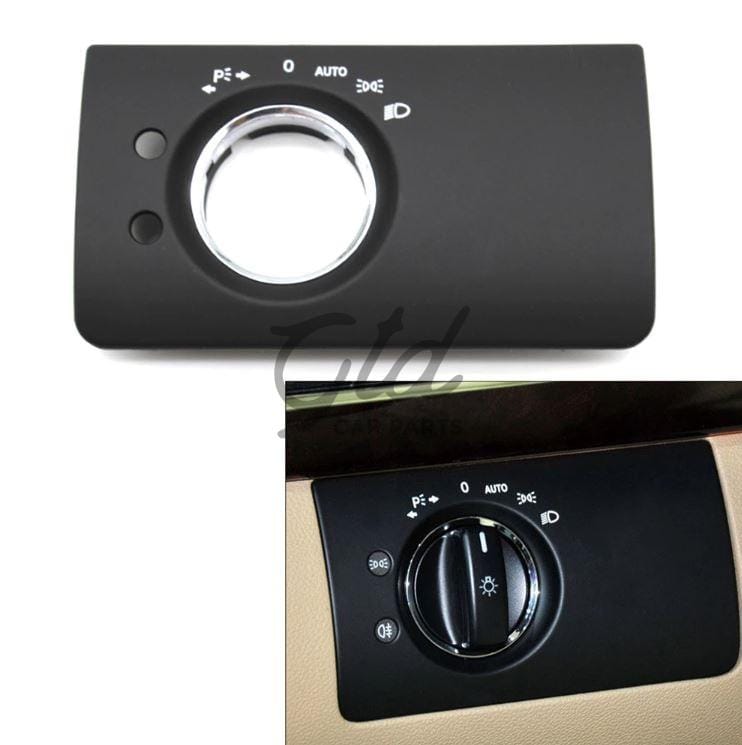 Moldura-Comutador-de-luzes-Preta-Mercedes-Benz-W164-ML-GL-1