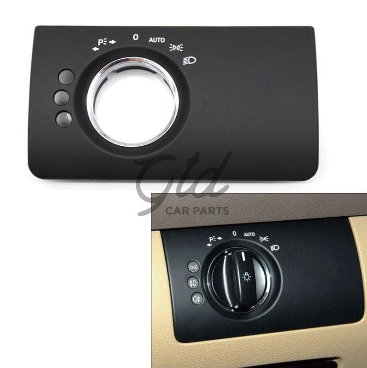Moldura-Comutador-de-luzes-Preta-Mercedes-Benz-W164-ML-GL-1