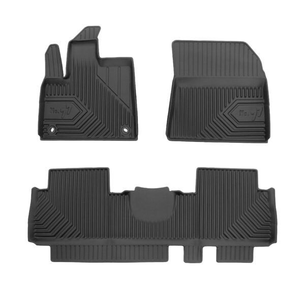PACK 3 TAPETES BORRACHA NO.77 FIAT DOBLO III CARRINHA 2022->
