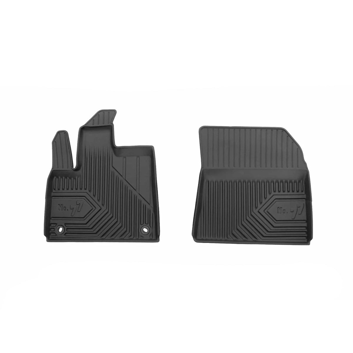 PACK 2 TAPETES BORRACHA NO.77 FIAT DOBLO III VAN 2022->