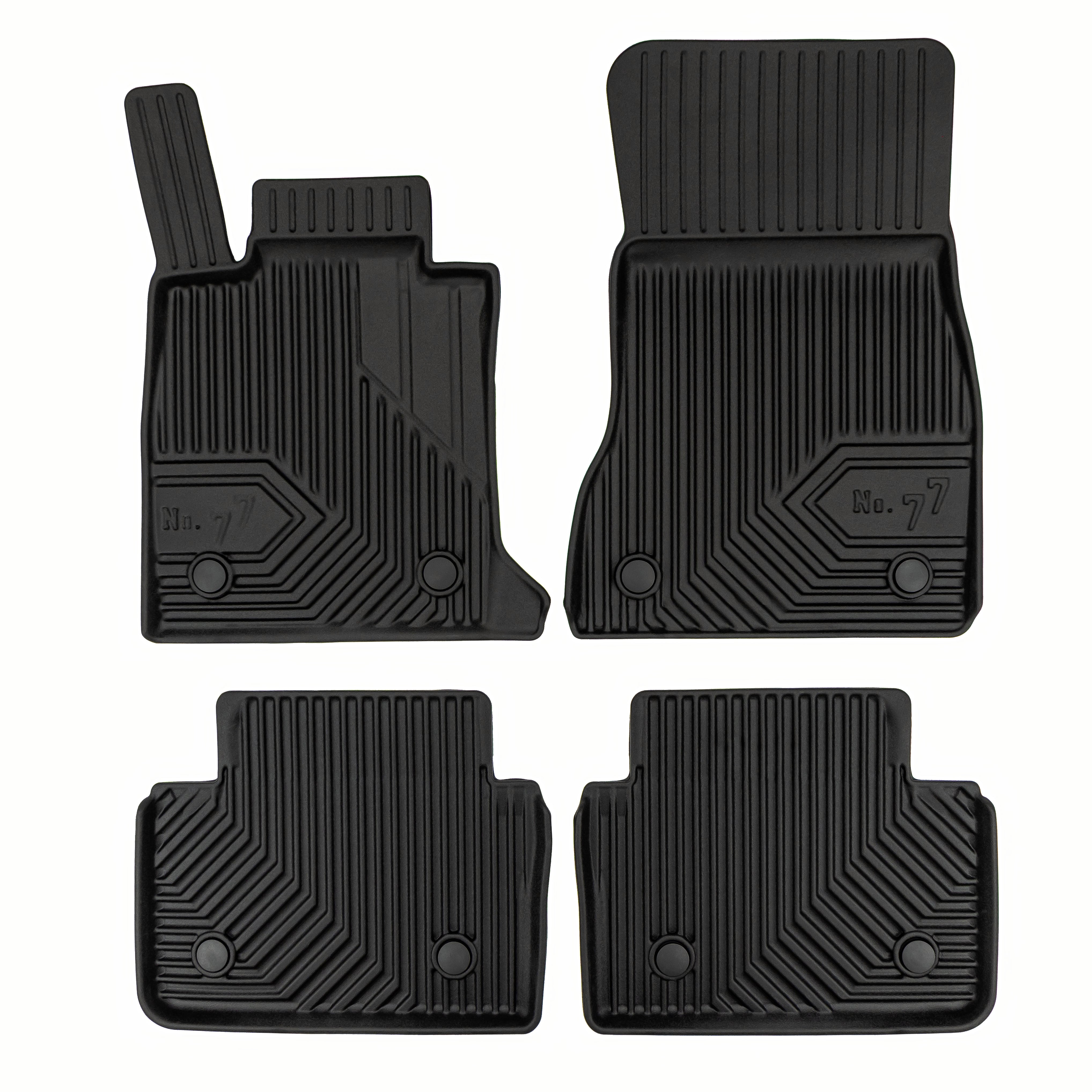 PACK 4 TAPETES BORRACHA NO.77 BMW Série i5 CARRINHA 2023->