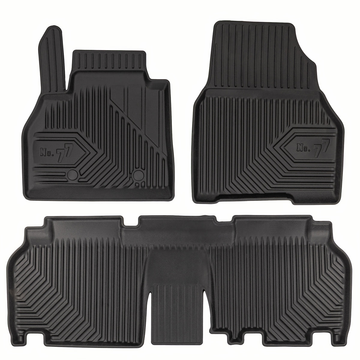 PACK 3 TAPETES BORRACHA NO.77 MERCEDES-BENZ CITAN W415 CARRINHA 2012-2021