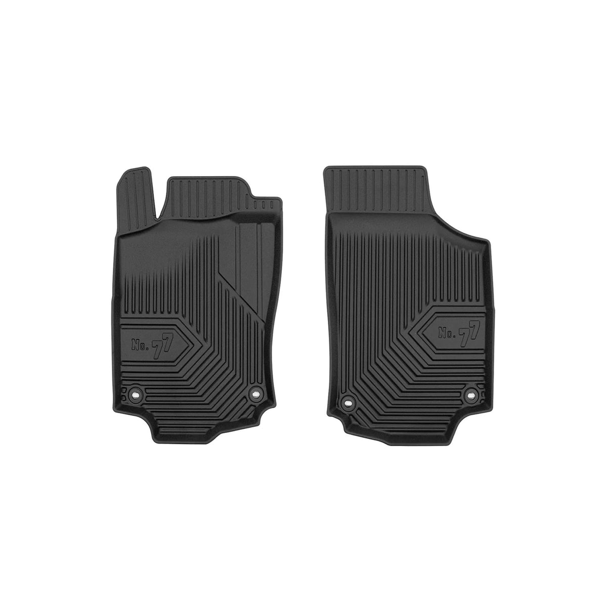 PACK 2 TAPETES BORRACHA NO.77 OPEL COMBO C VAN 2001-2011
