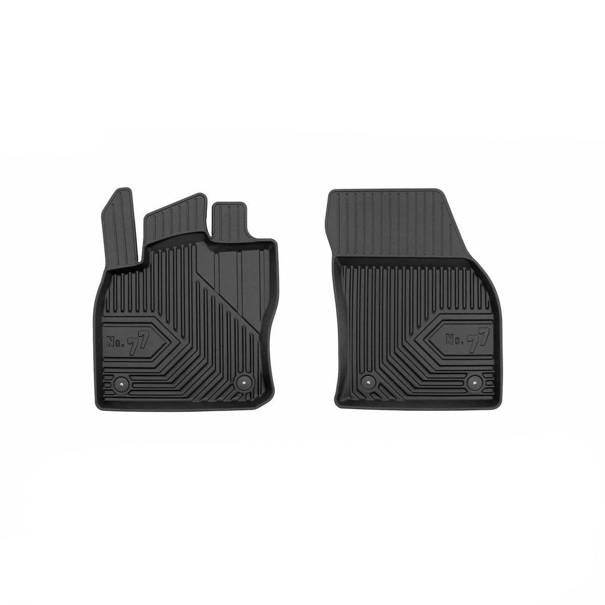 PACK 2 TAPETES BORRACHA NO.77 VOLKSWAGEN CADDY IV VAN 2020->