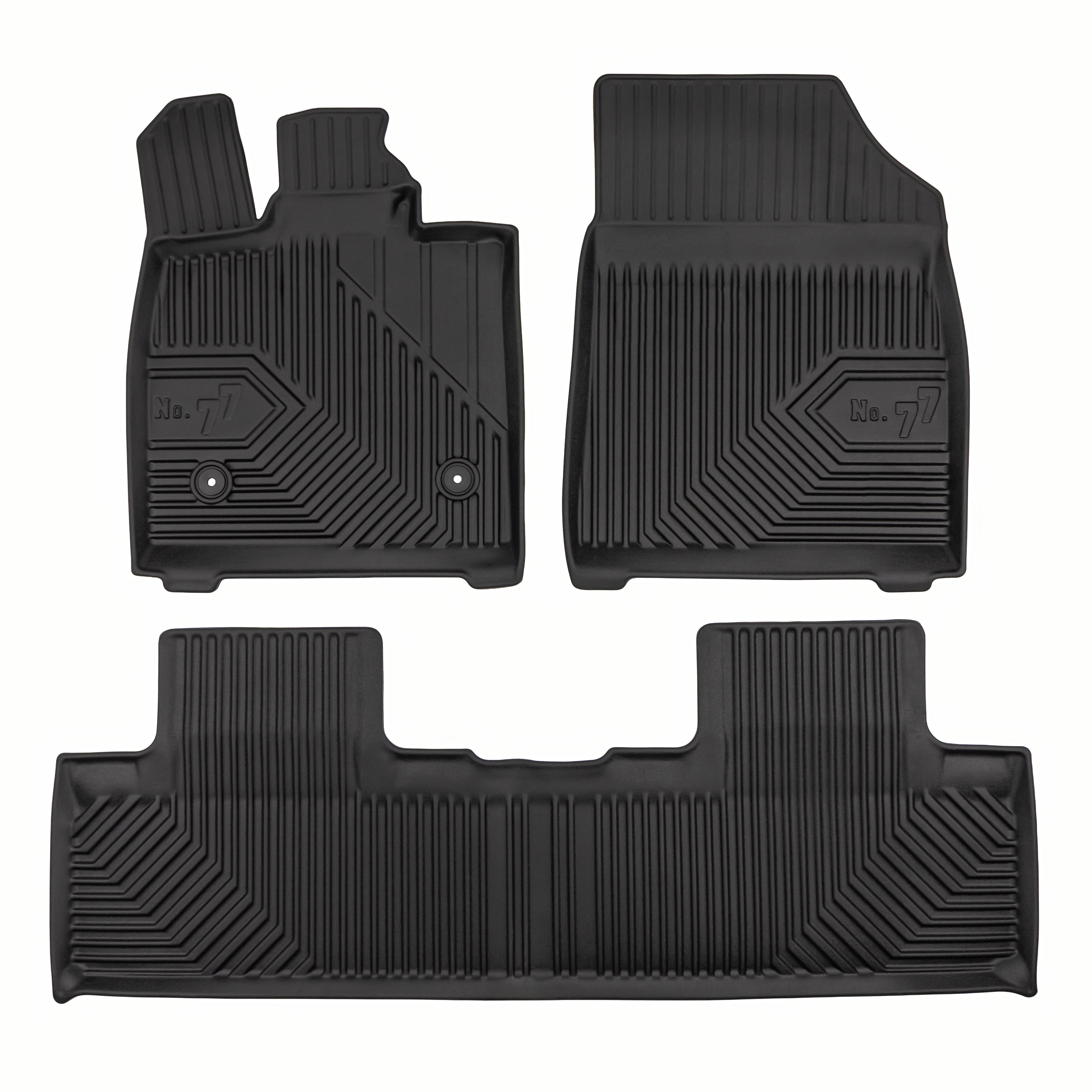 PACK 3 RUBBER MATS NO.77 BYD SEAL U SUV 2024->