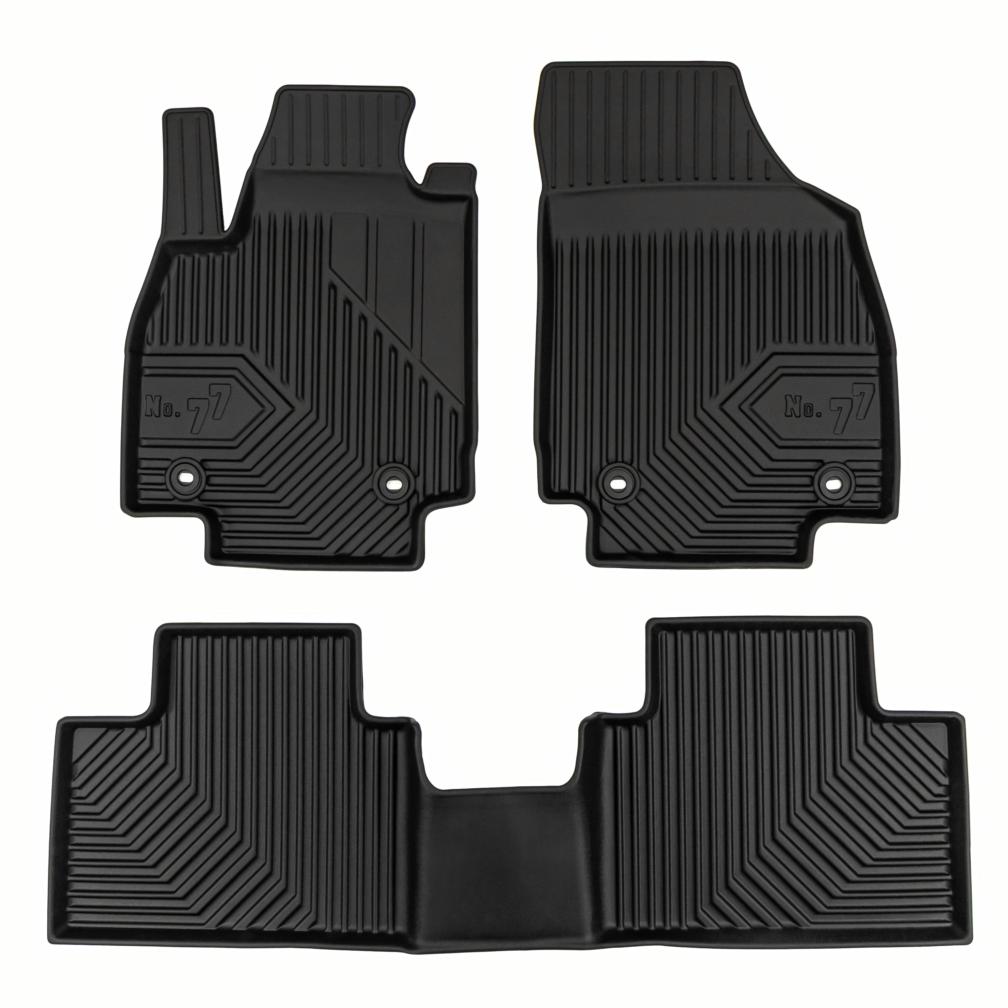 PACK 3 TAPETES BORRACHA NO.77 MG ZS II HIBRIDO 2024-2026