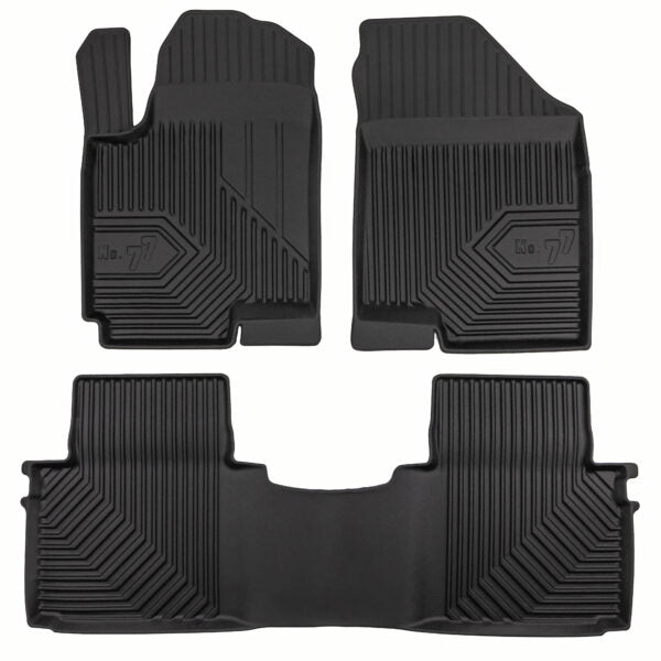 PACK 3 RUBBER MATS NO.77 DFSK FENGON 6 SUV 2024 ->