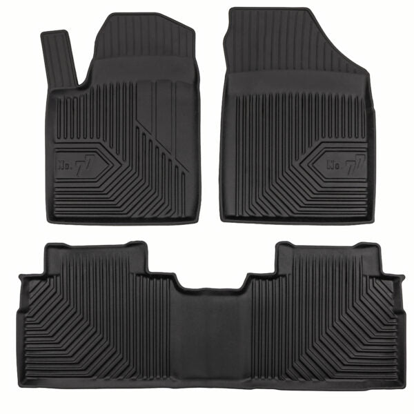 PACK 3 TAPETES BORRACHA NO.77 DFSK E5 SUV 2025 ->