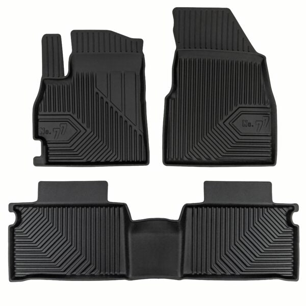 PACK 3 TAPETES BORRACHA NO.77 OMODA 5 CROSSOVER 2022 ->