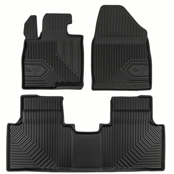 PACK 3 TAPETES BORRACHA NO.77 BAIC BEIJING 7 SUV 2023 ->