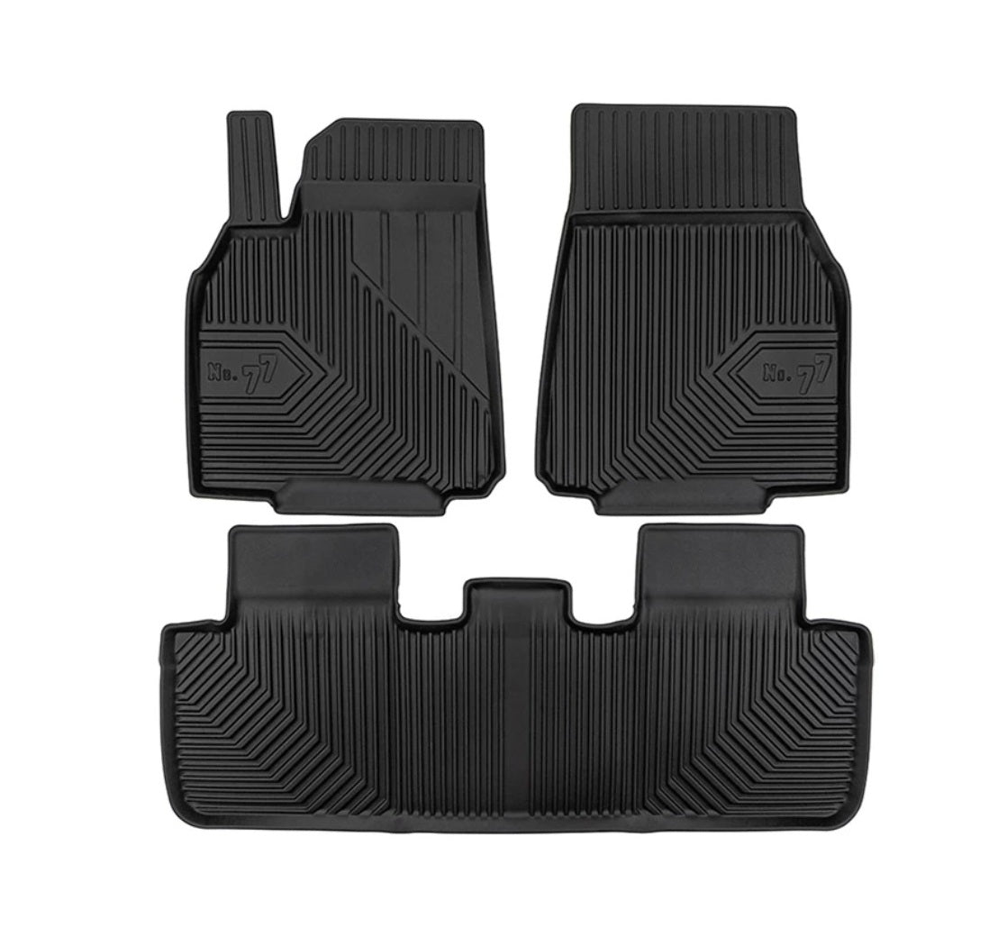 PACK 3 TAPETES BORRACHA NO.77 TESLA MODEL Y (JUPITER) 2025->