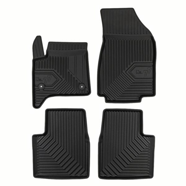 PACK 4 TAPETES BORRACHA NO.77 OPEL FRONTERA CROSSOVER 2024 ->