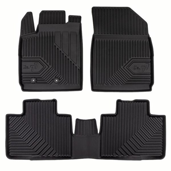 PACK 3 TAPETES BORRACHA NO.77 DONGFENG MAGE SUV 2023 ->