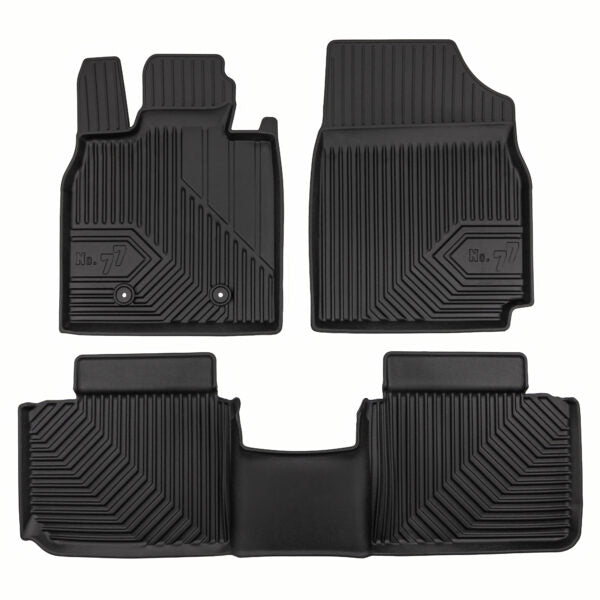 PACK 3 RUBBER MATS NO.77 BYD SEAL 5 DM-i CAR 2025 ->