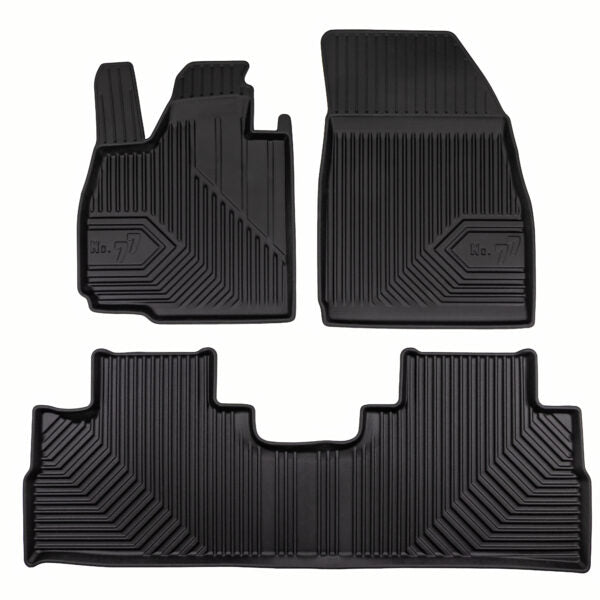 PACK 3 RUBBER MATS NO.77 OMODA 9 SUV 2025 ->