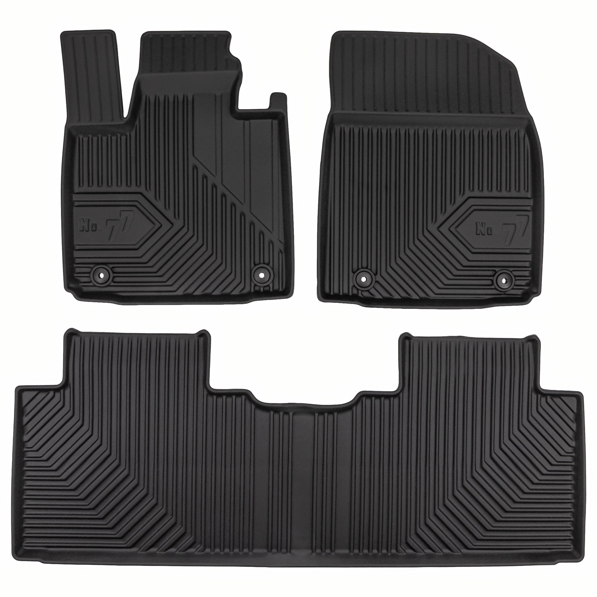 PACK 3 RUBBER MATS NO.77 XPENG G6 2023 ->