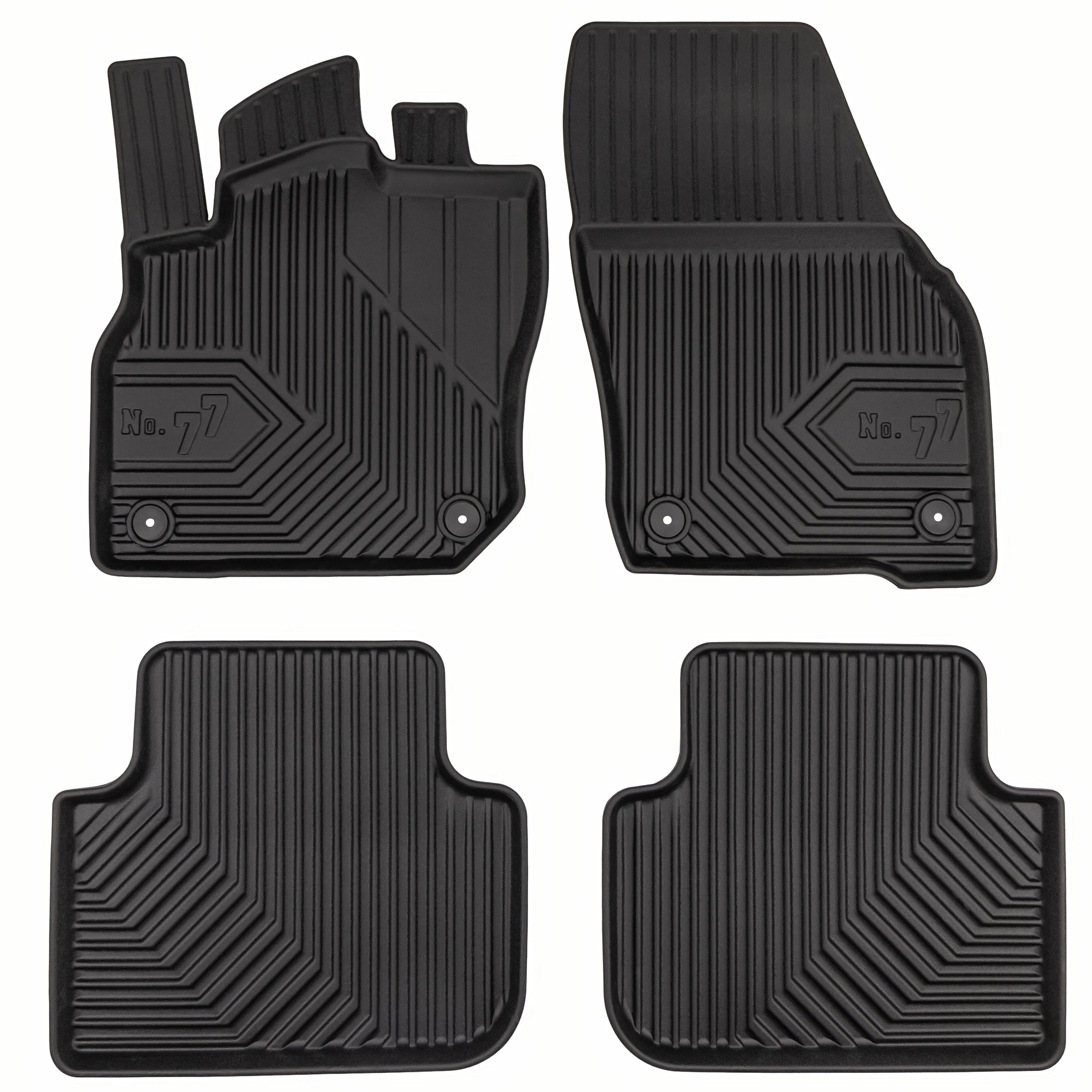 PACK 4 TAPETES BORRACHA NO.77 AUDI Q3 III 2025-2026