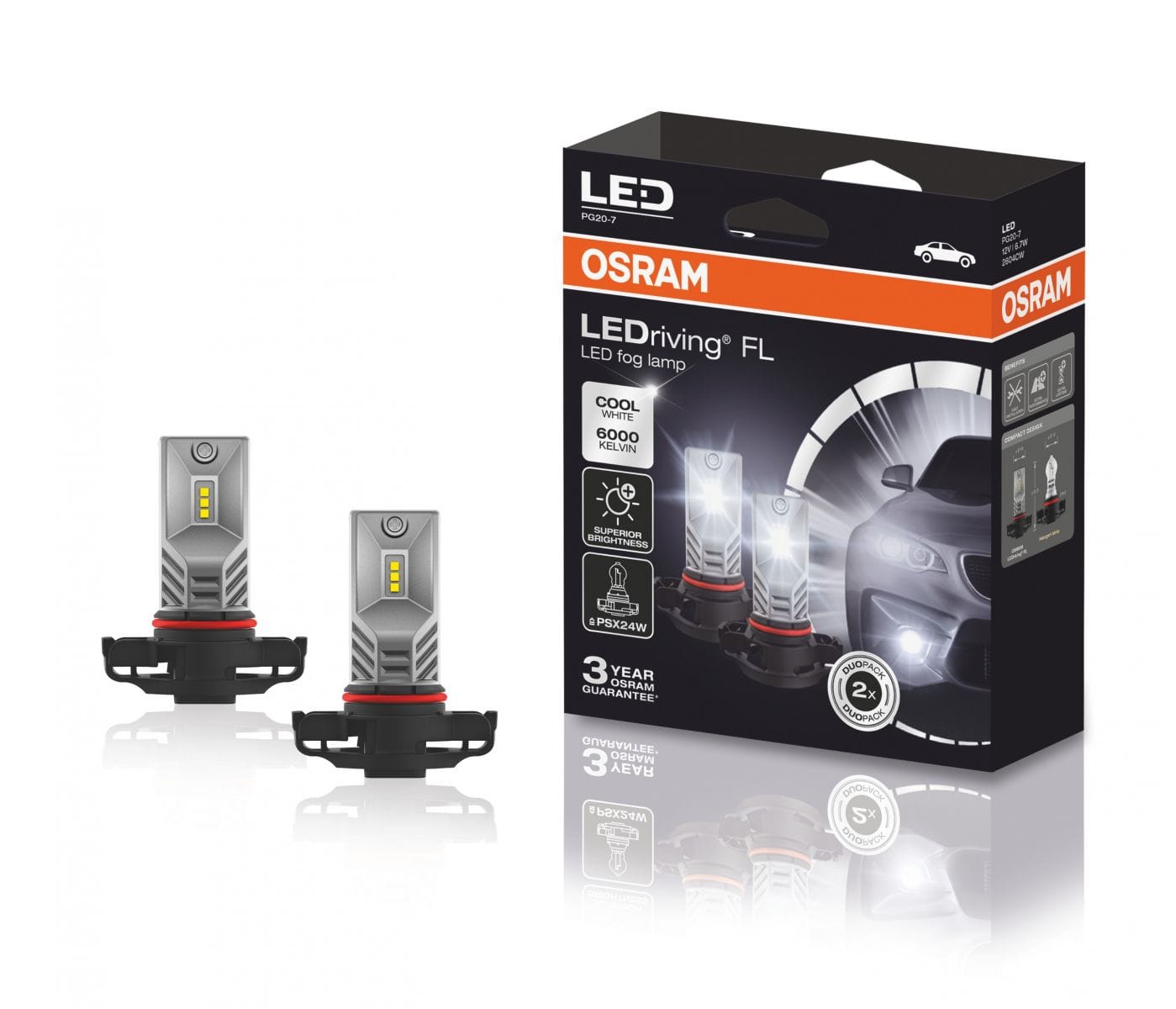 Foto do produto PSX24W OSRAM LEDriving 6000k