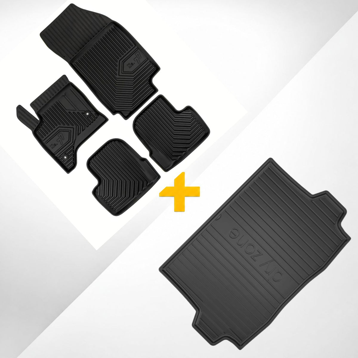 PACK TAPETES INTERIORES NO.77 + MALA DRYZONE ALFA ROMEO JUNIOR HÍBRIDO 2024-2026