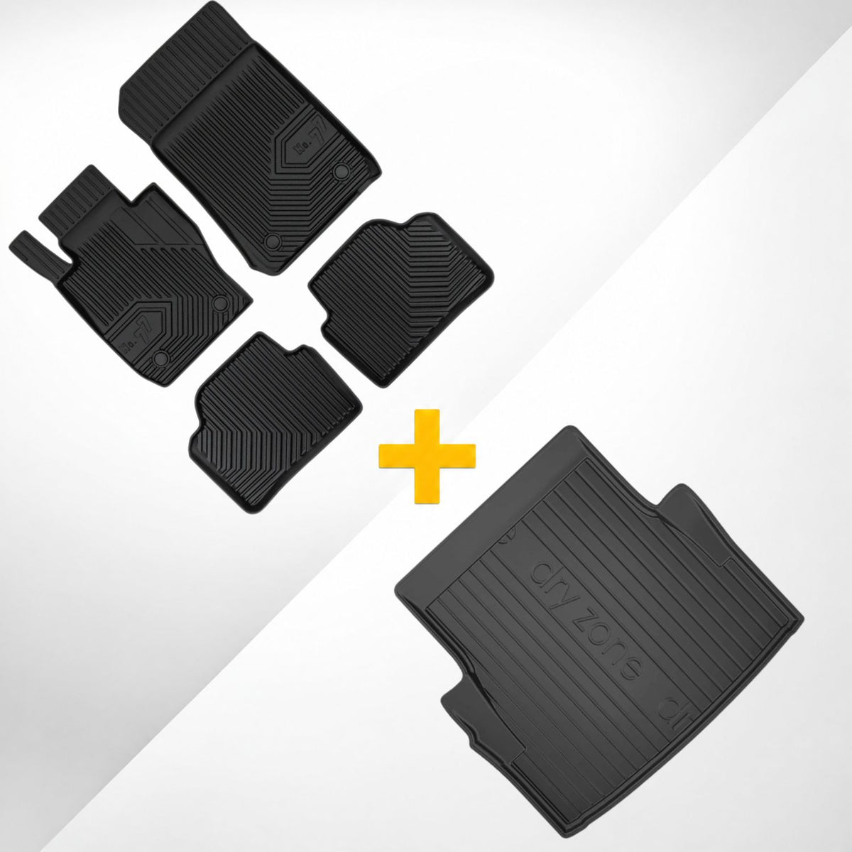 PACK TAPETES INTERIORES NO.77 + MALA DRYZONE BMW SÉRIE 3 E90 XDRIVE CARRO 2004-2012