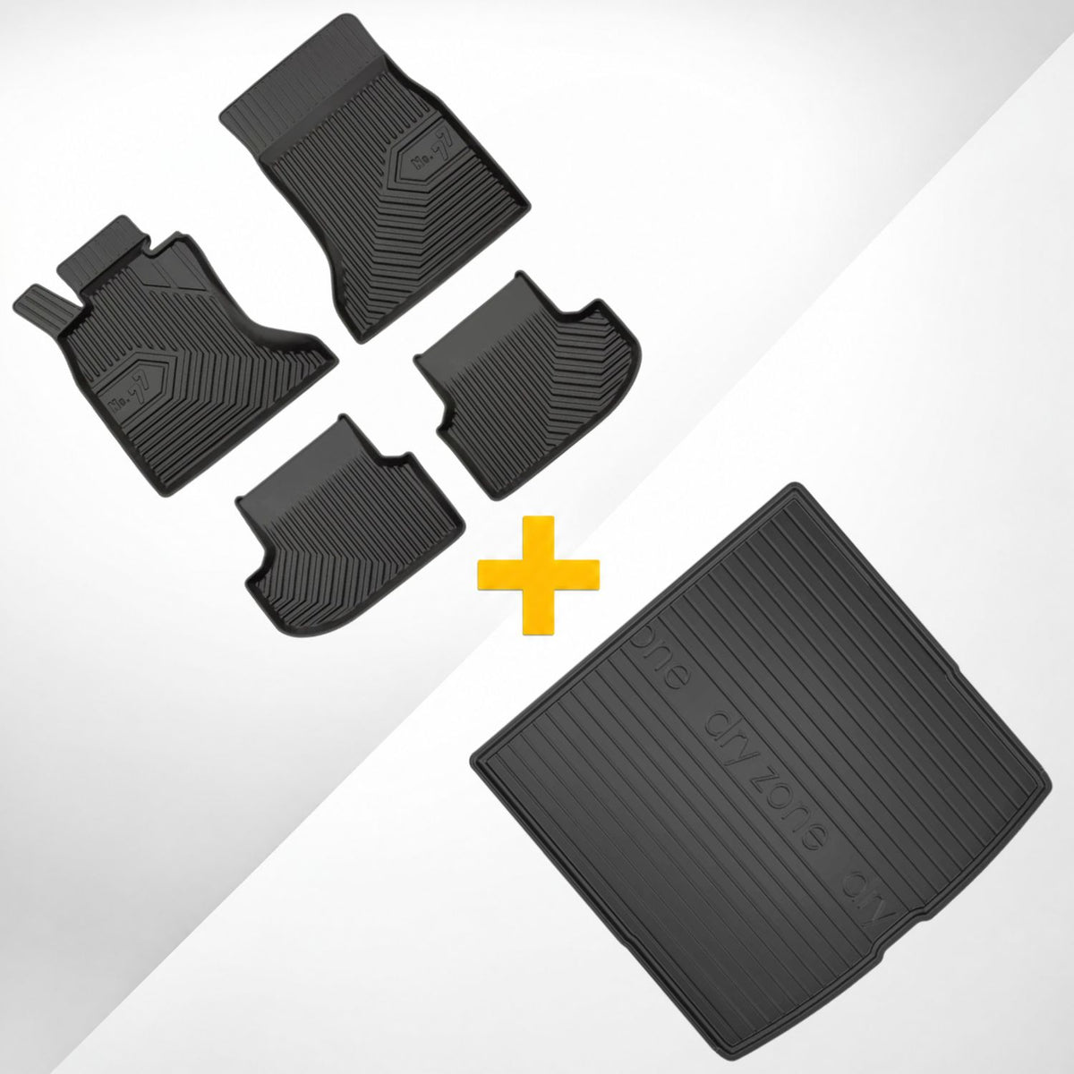 PACK TAPETES INTERIORES NO.77 + MALA DRYZONE BMW SERIE 5 F11 LCI CARRINHA 2013-2017