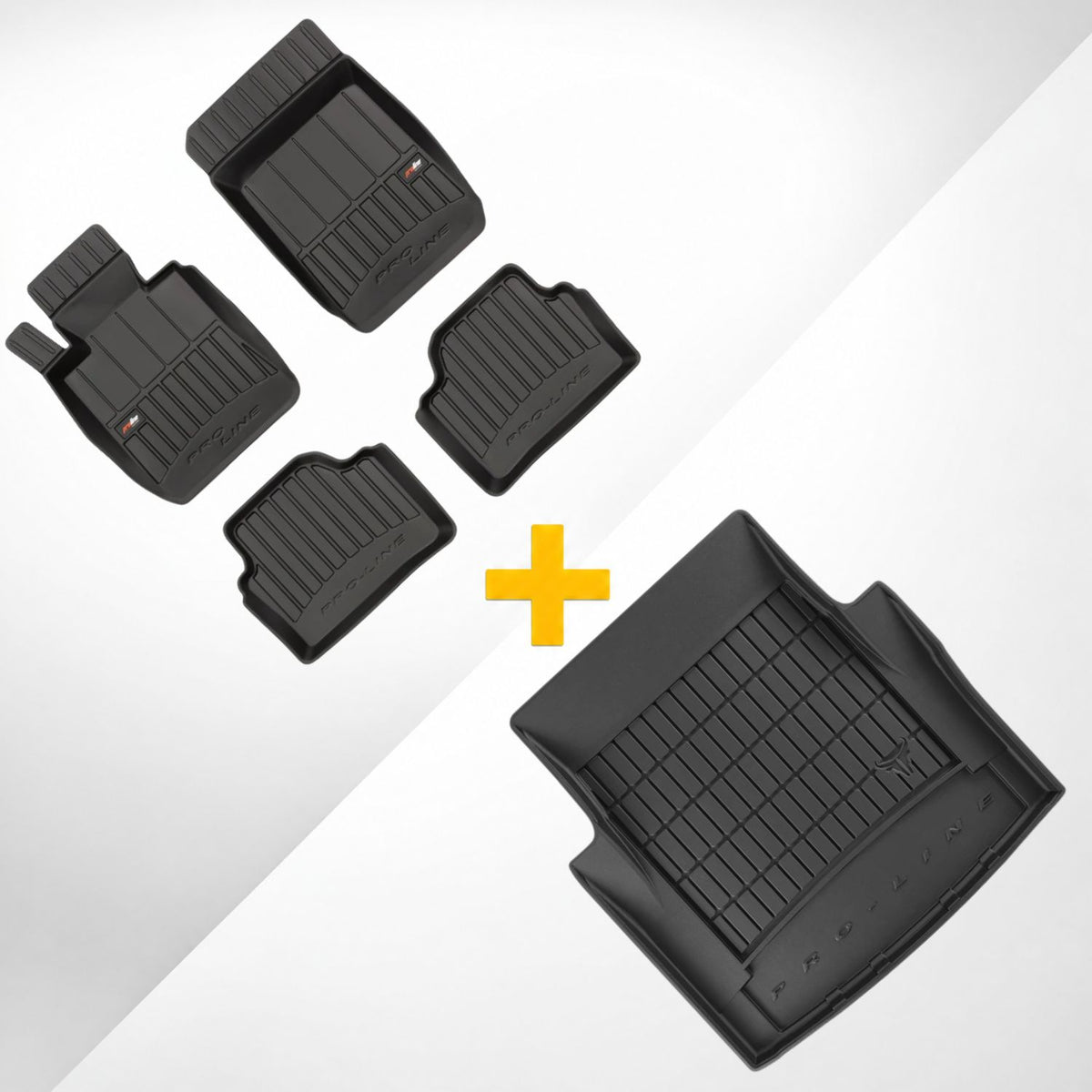 PACK TAPETES PROLINE INTERIOR + MALA BMW SÉRIE 3 E90 CARRO 2004-2012
