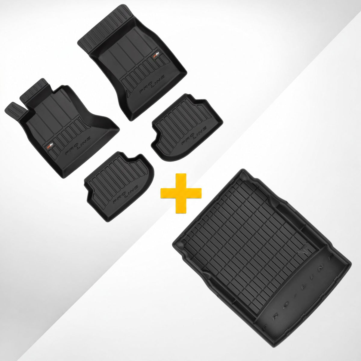 PACK TAPETES PROLINE INTERIOR + MALA BMW SÉRIE 5 F10 LCI CARRO 2013-2017