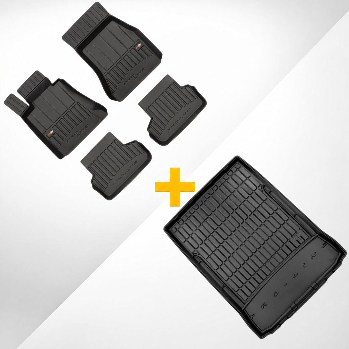 PACK TAPETES PROLINE INTERIOR + MALA BMW SÉRIE 5 G30 CARRO 2017-2023