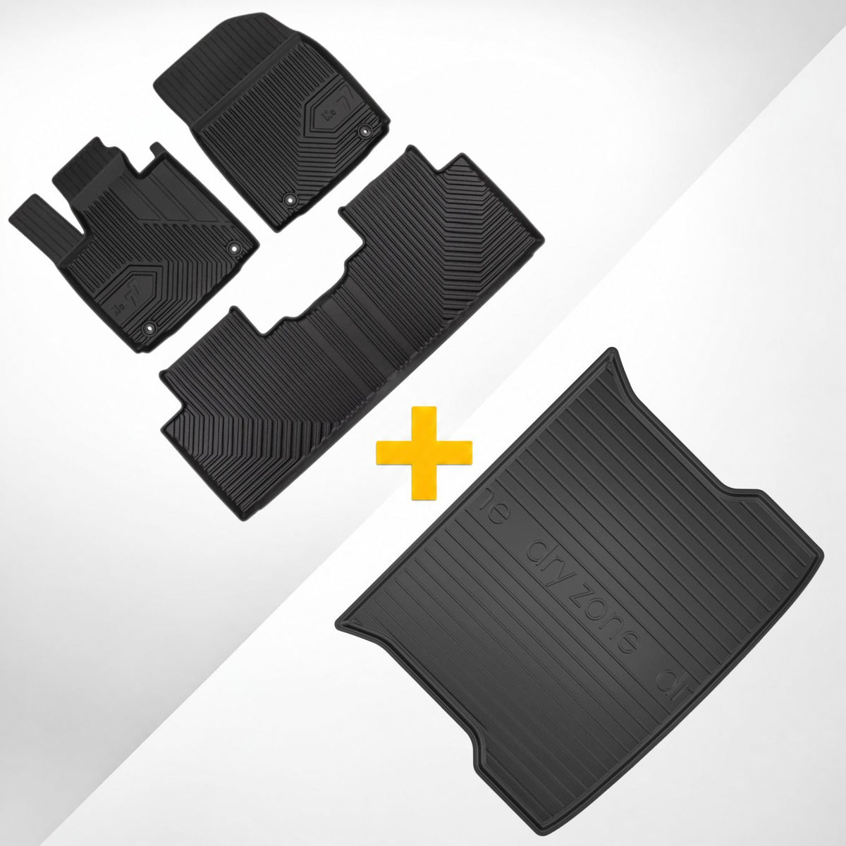 PACK TAPETES INTERIORES NO.77 + MALA DRYZONE PARA XPENG G9 PERFORMANCE