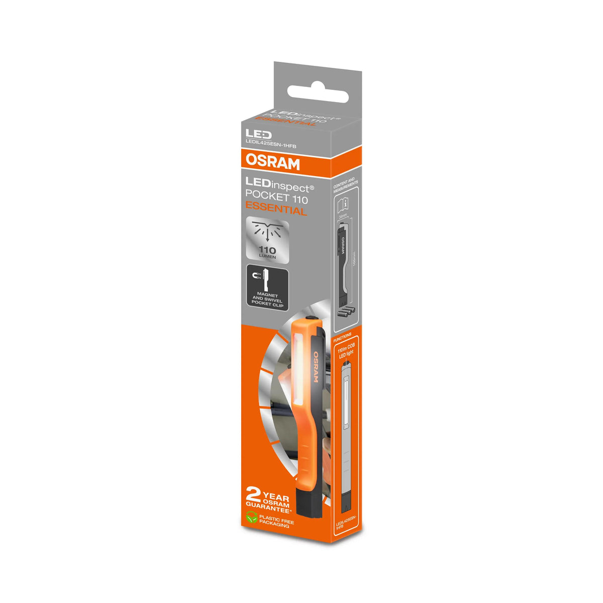 Lanterna LED de Inspeção OSRAM POCKET 110 ESSENTIAL — LEDIL425ESN-1HFB