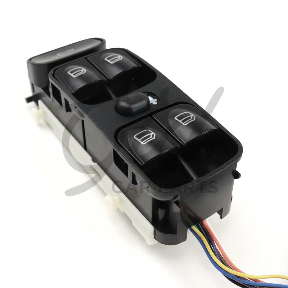 Comutador Vidros Mercedes-Benz Classe C CLK W203 W209 2000-2010 Modelo 1