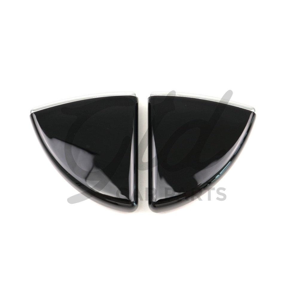 Molduras Botões Abertura Porta-Luvas Preto Brilhante Mercedes-Benz Classe E W211 2005-2008