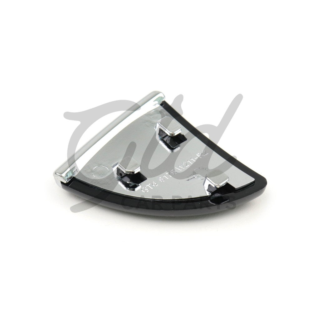 Molduras Botões Abertura Porta-Luvas Preto Brilhante Mercedes-Benz Classe E W211 2005-2008