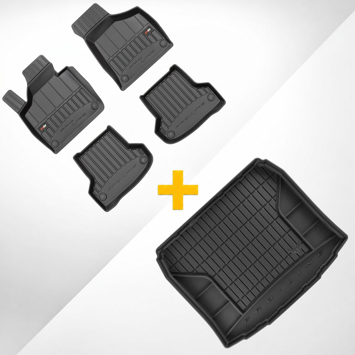 PACK TAPETES PROLINE INTERIOR + MALA AUDI A3 8P 3 PORTAS 2003-2013