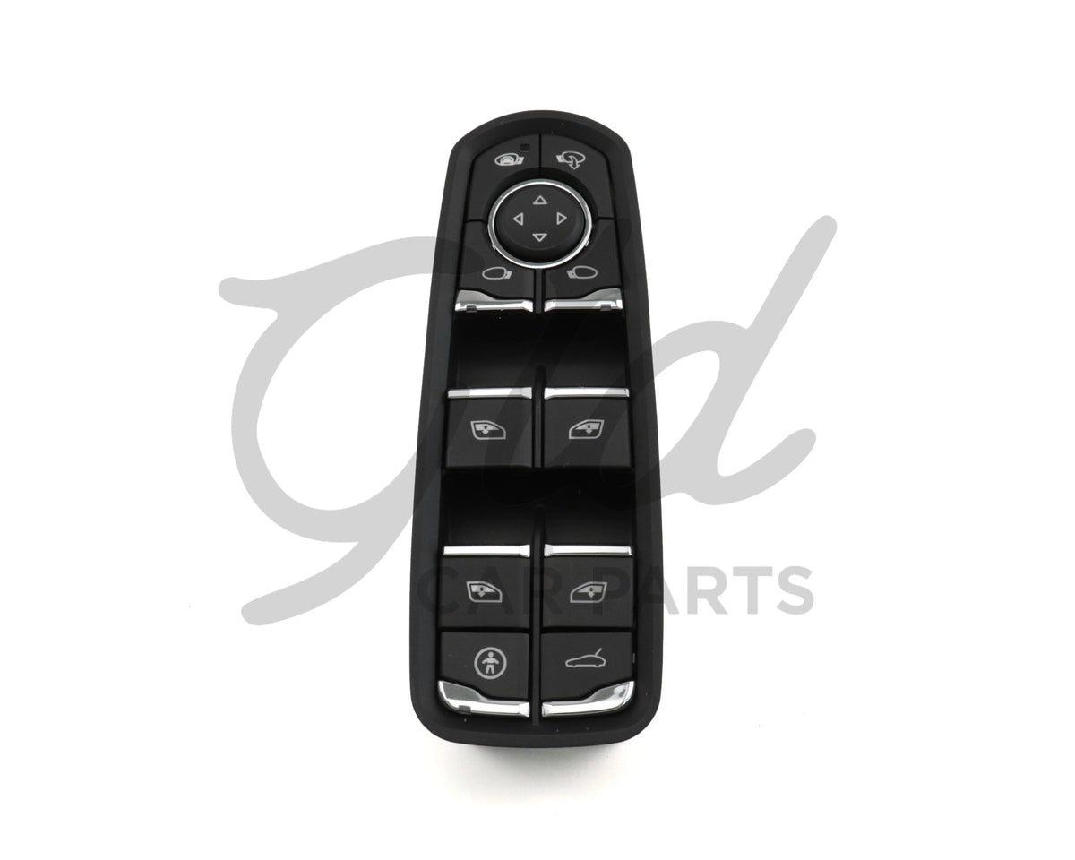 COMUTADOR VIDROS CONDUTOR C/ ESP. REBAT. PORSCHE CAYENNE MACAN PANAMERA 2010-2023 - 7PP9598S8AE