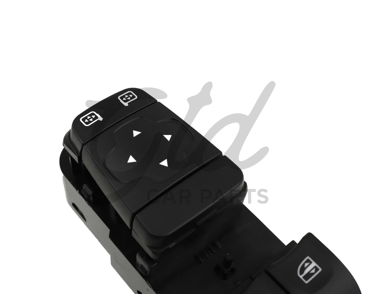 COMUTADOR VIDROS CONDUTOR RENAULT S/ ESP. REBAT. MEGANE KADJAR SCENIC TALISMAN 2015-2023 - 254015253R