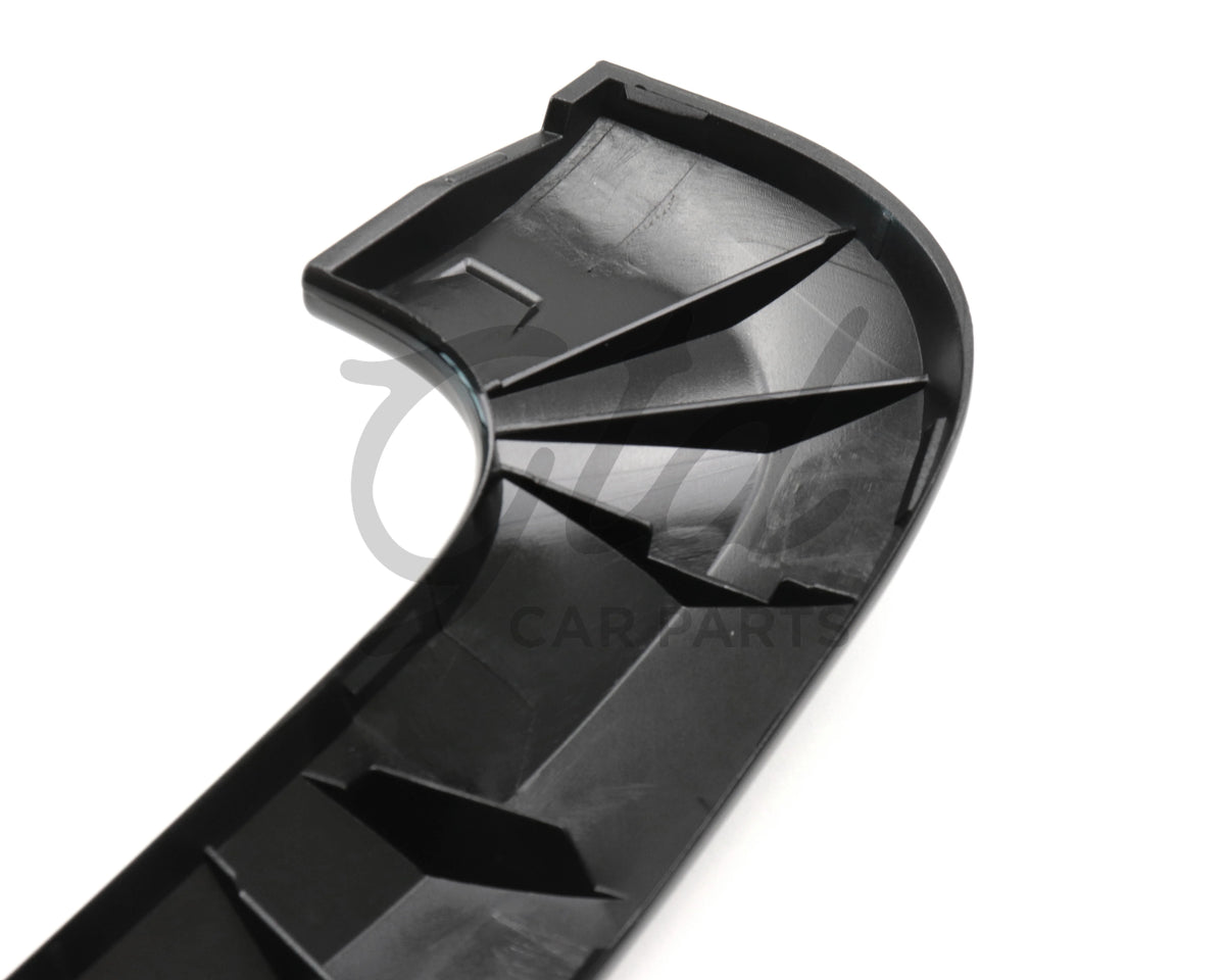 CAPA PUXADOR FRONTAL DIREITO PRETO BRILHANTE RENAULT LAGUNA III 2007-2015