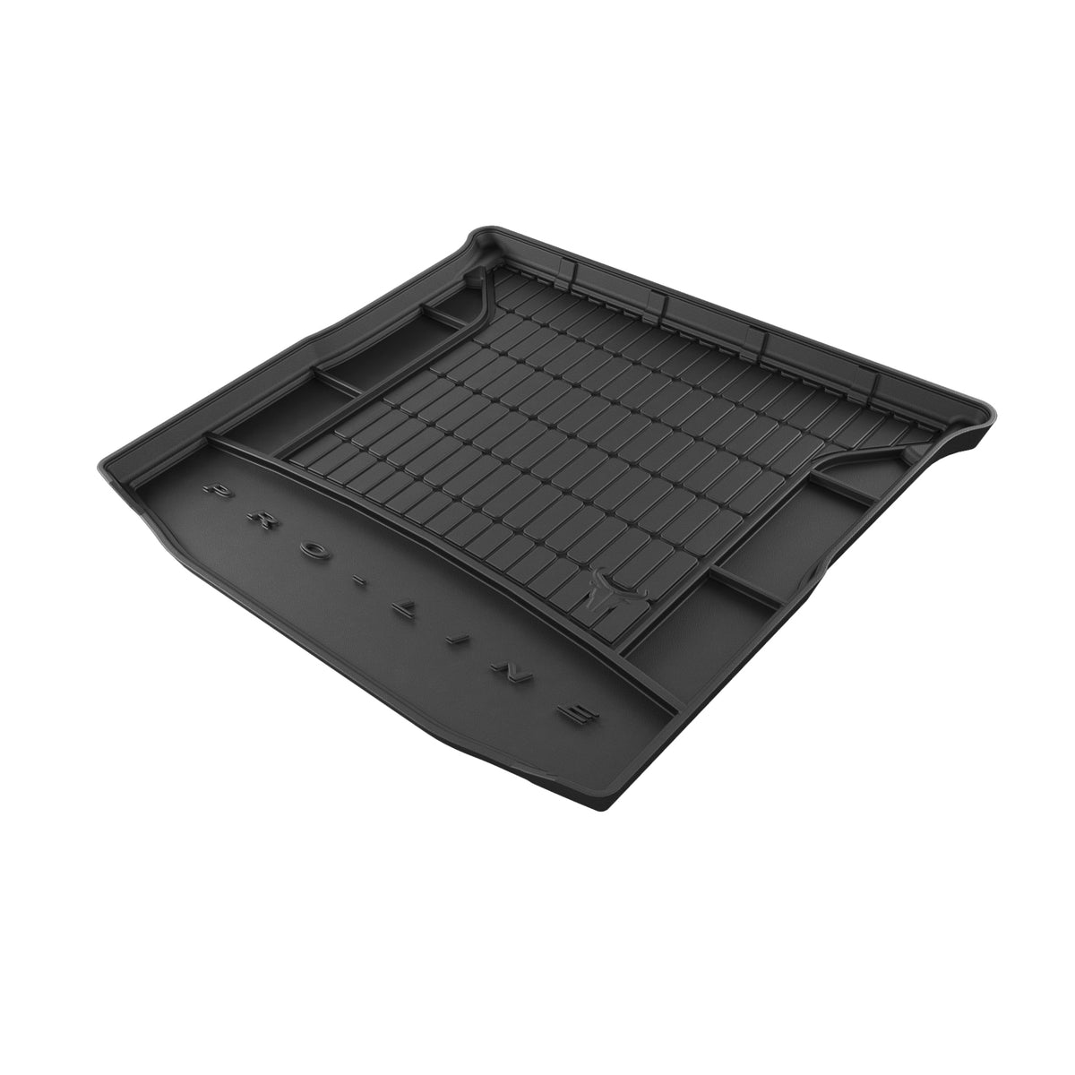 TAPETE BORRACHA P/ MALA PRO-LINE MITSUBISHI OUTLANDER III SUV 2012-2022 7 LUGARES 3ª FILA REBATIDA