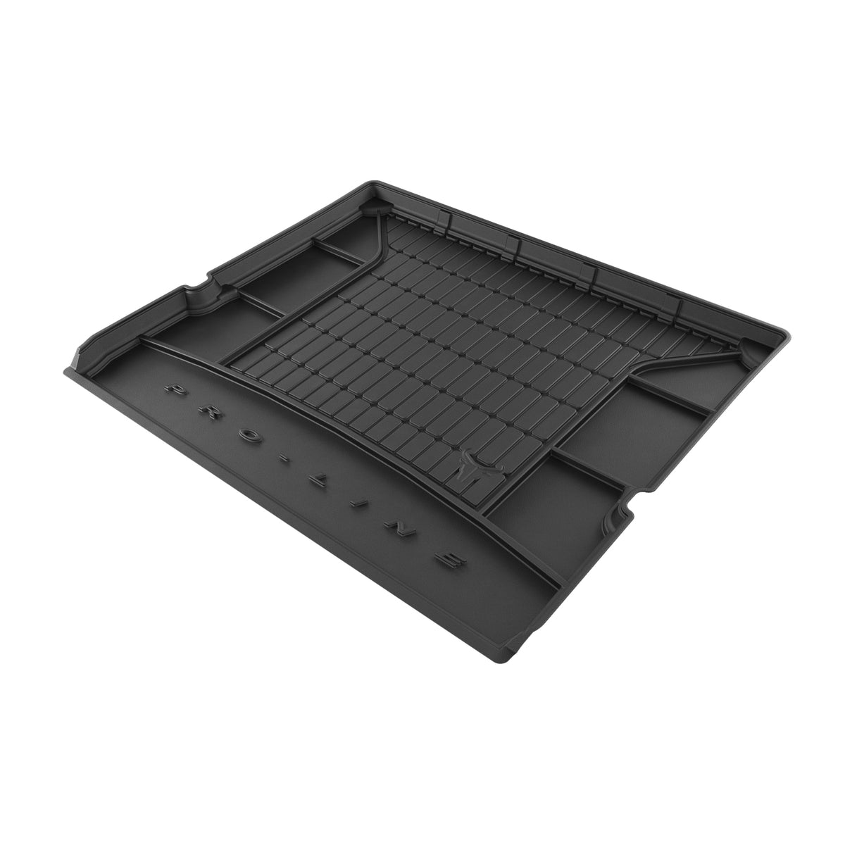 TAPETE BORRACHA P/ MALA PRO-LINE FORD S-MAX I MONOVOLUME 2006-2014 7 LUGARES 3ª FILA REBATIDA