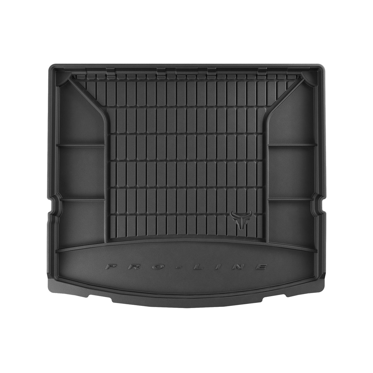 TAPETE BORRACHA P/ MALA PRO-LINE FORD S-MAX II MONOVOLUME 2014-2023 7 LUGARES 3ª FILA REBATIDA
