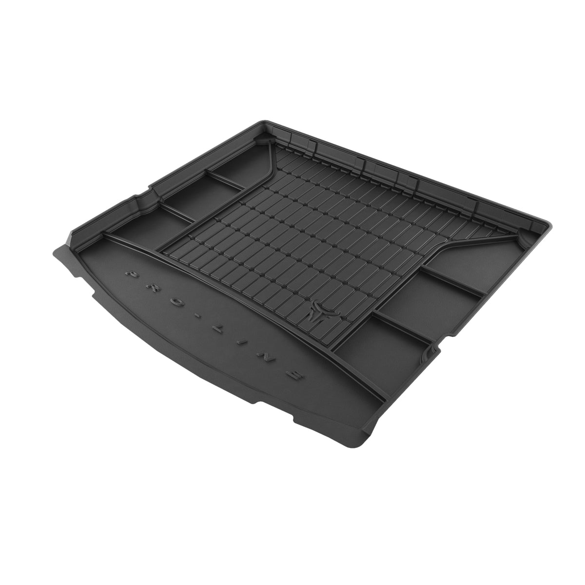TAPETE BORRACHA P/ MALA PRO-LINE FORD S-MAX II MONOVOLUME 2014-2023 7 LUGARES 3ª FILA REBATIDA