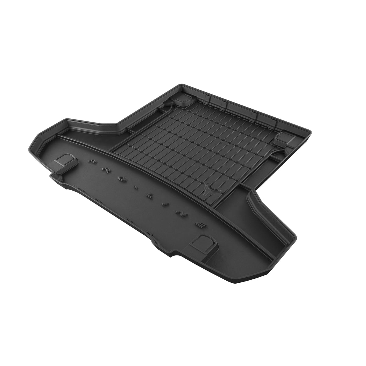 TAPETE BORRACHA P/ MALA PRO-LINE PORSCHE PANAMERA II LIFTBACK 2016-2023 COM NICHOS LATERAIS