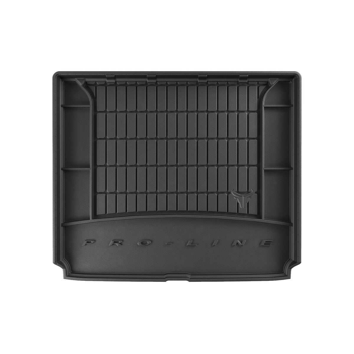 TAPETE BORRACHA P/ MALA PRO-LINE MERCEDES-BENZ CLASSE B W245 MONOVOLUME 2005-2011 COM RODA SOBRESSALENTE (TAMANHO NORMAL) COM ENCHIMENTO PLASTICO ATRAS DOS BANCOS TRASEIROS