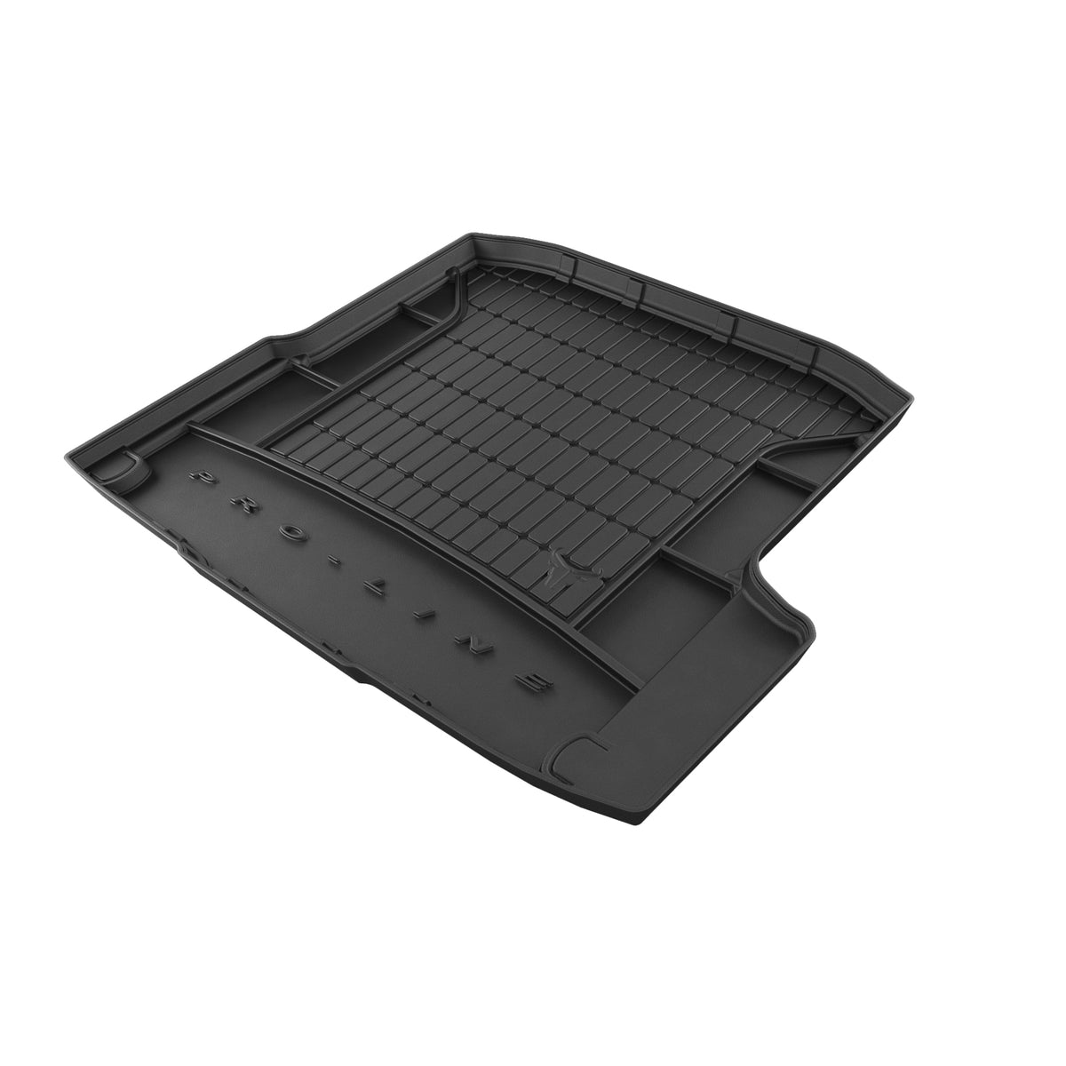 TAPETE BORRACHA P/ MALA PRO-LINE SKODA OCTAVIA III CARRINHA 2012-2020 COM NICHO LATERAL DIREITO