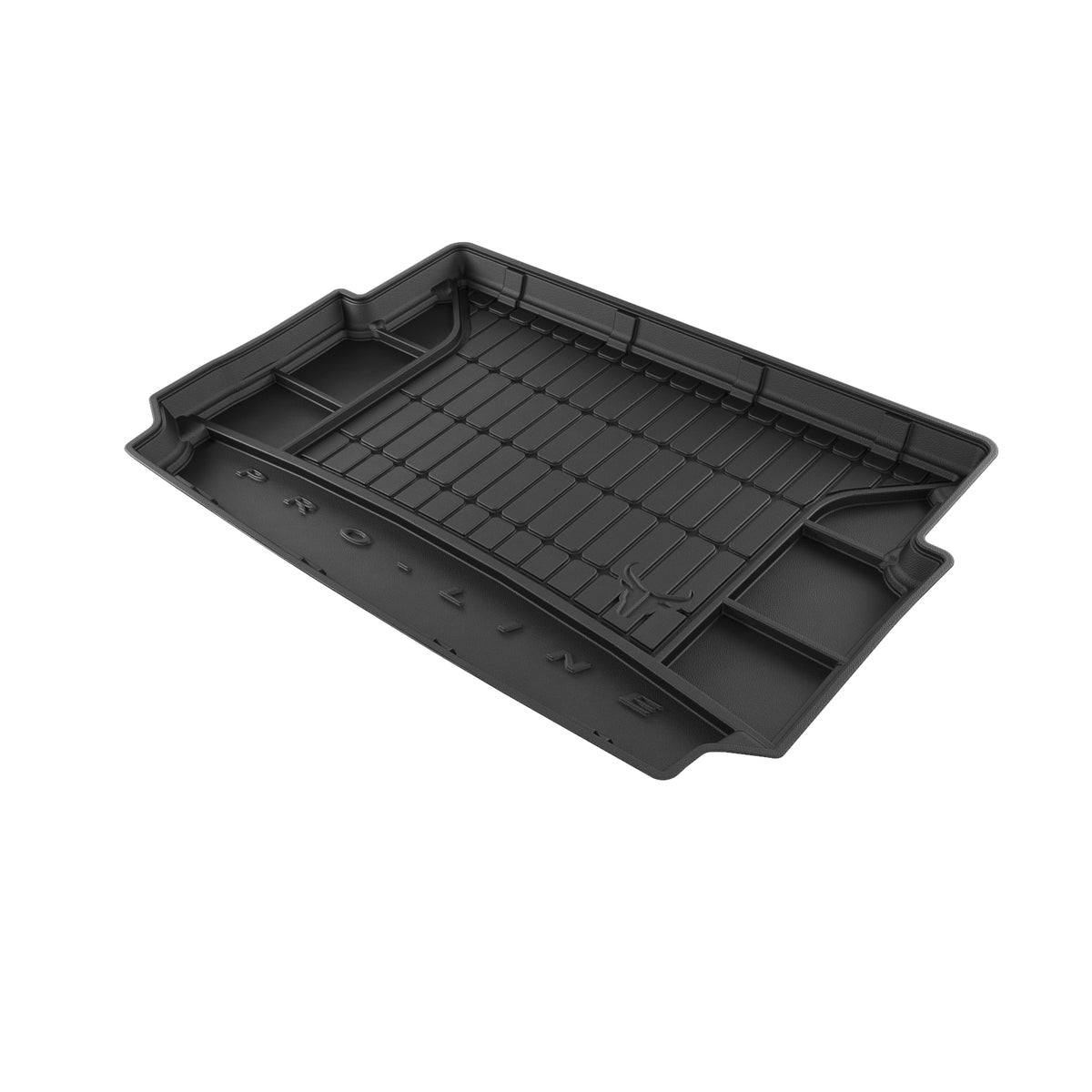 TAPETE BORRACHA P/ MALA PRO-LINE FORD FIESTA VII HATCHBACK 2017-2023 PISO INFERIOR 5 PORTAS