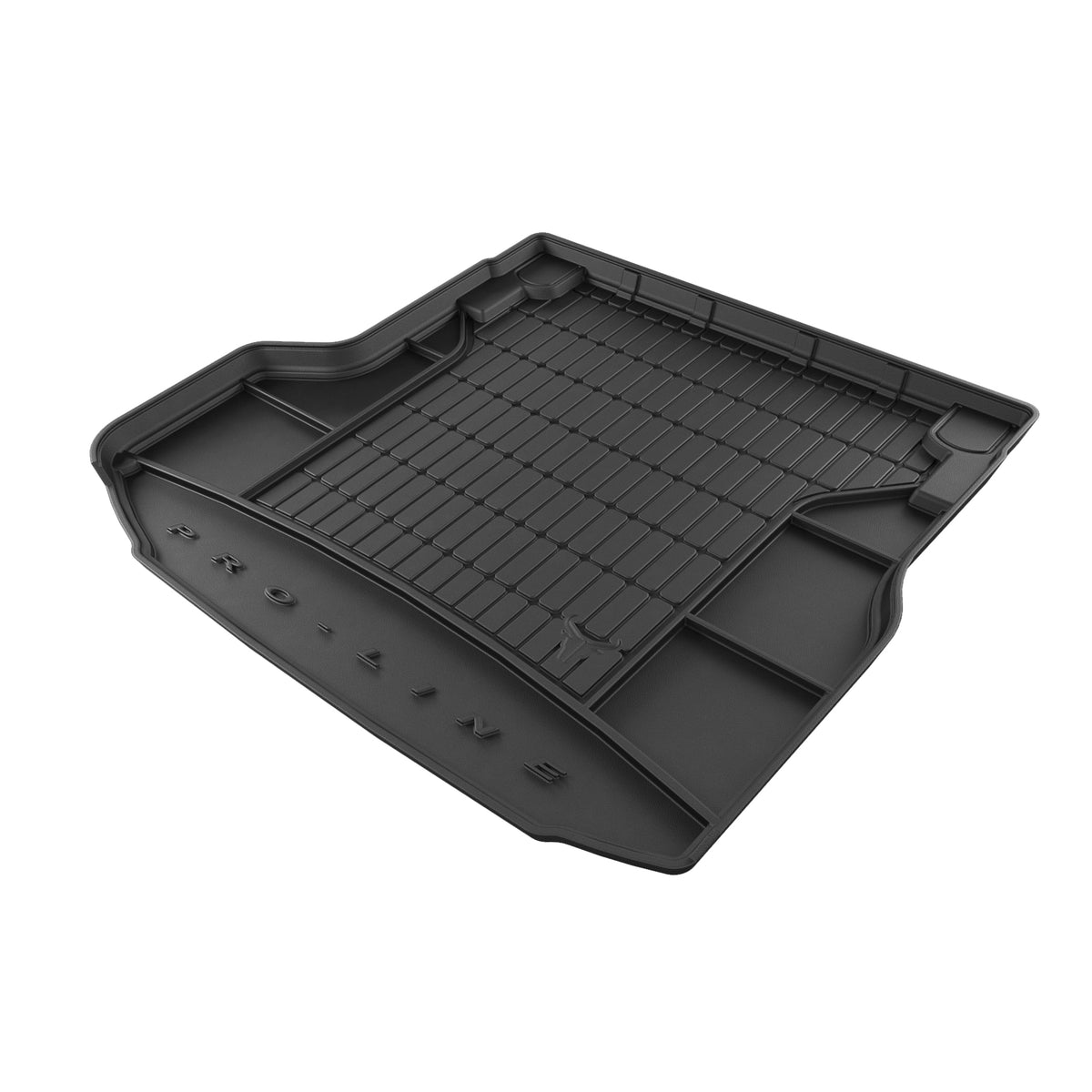 TAPETE BORRACHA P/ MALA PRO-LINE KIA CEED III CARRINHA 2018-2025 COM NICHO LATERAL ESQUERDO COM SUBWOOFER