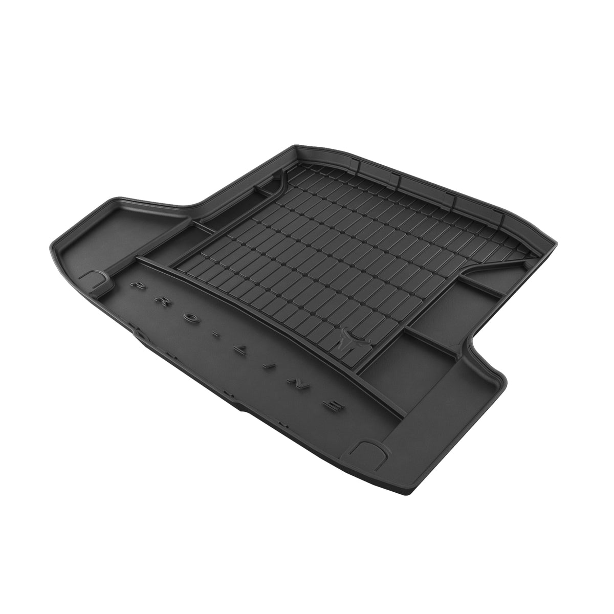 TAPETE BORRACHA P/ MALA PRO-LINE SKODA OCTAVIA III CARRINHA 2012-2020 COM NICHOS LATERAIS
