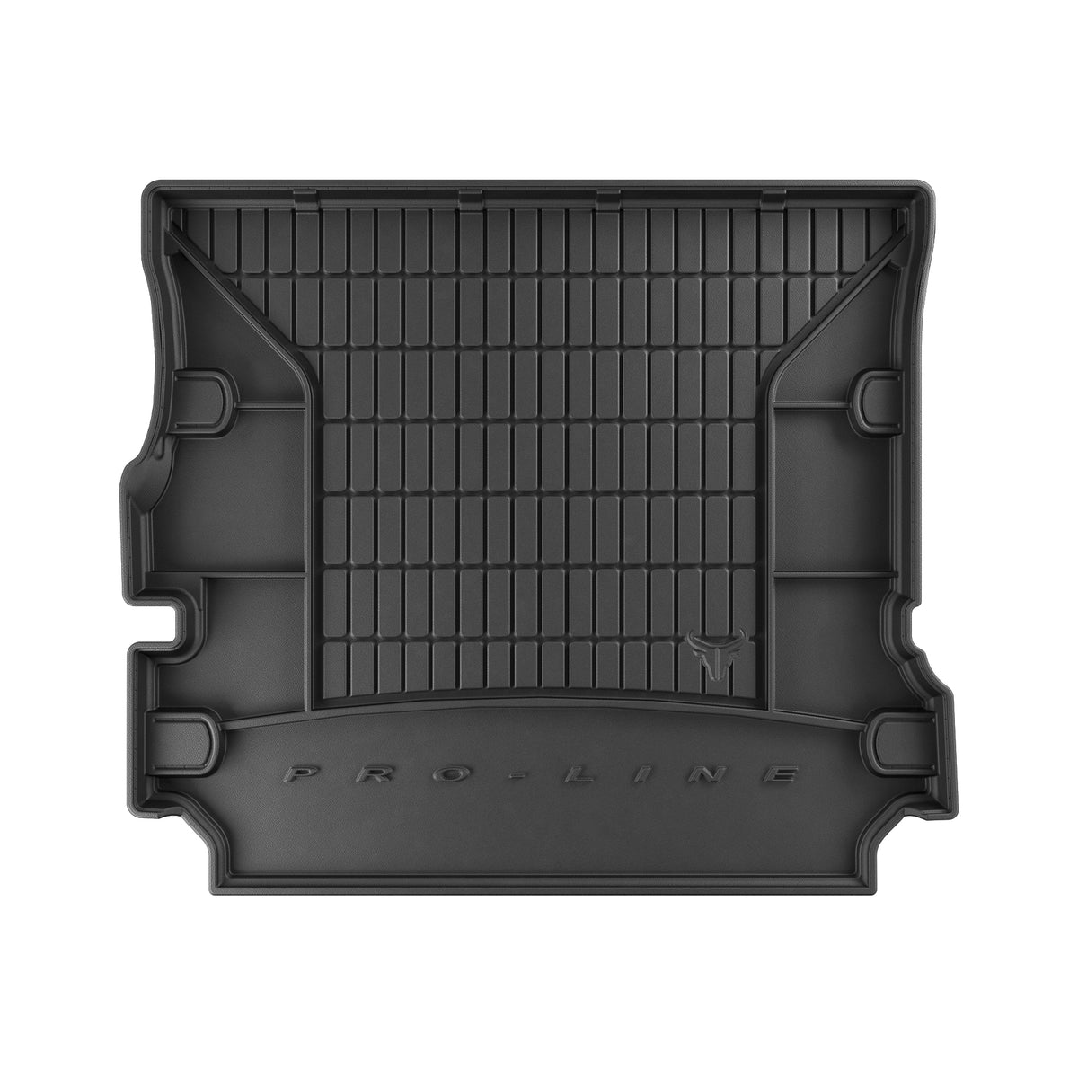 TAPETE BORRACHA P/ MALA PRO-LINE LAND ROVER DISCOVERY IV SUV 2009-2016 7 LUGARES 3ª FILA REBATIDA